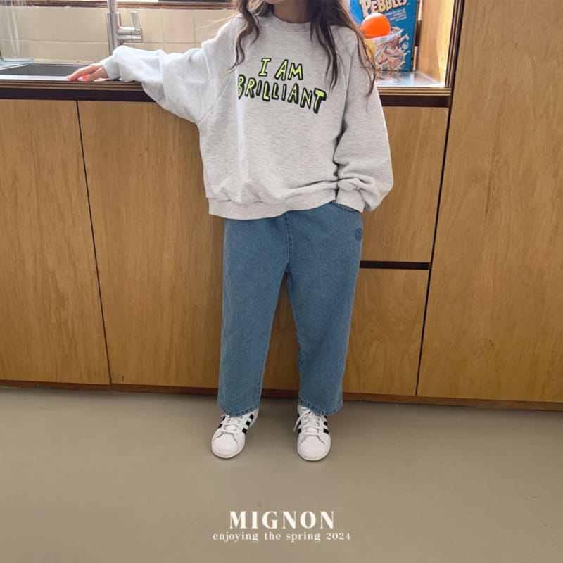 Mignon - Korean Children Fashion - #kidsstore - Standard Denim Pants - 4