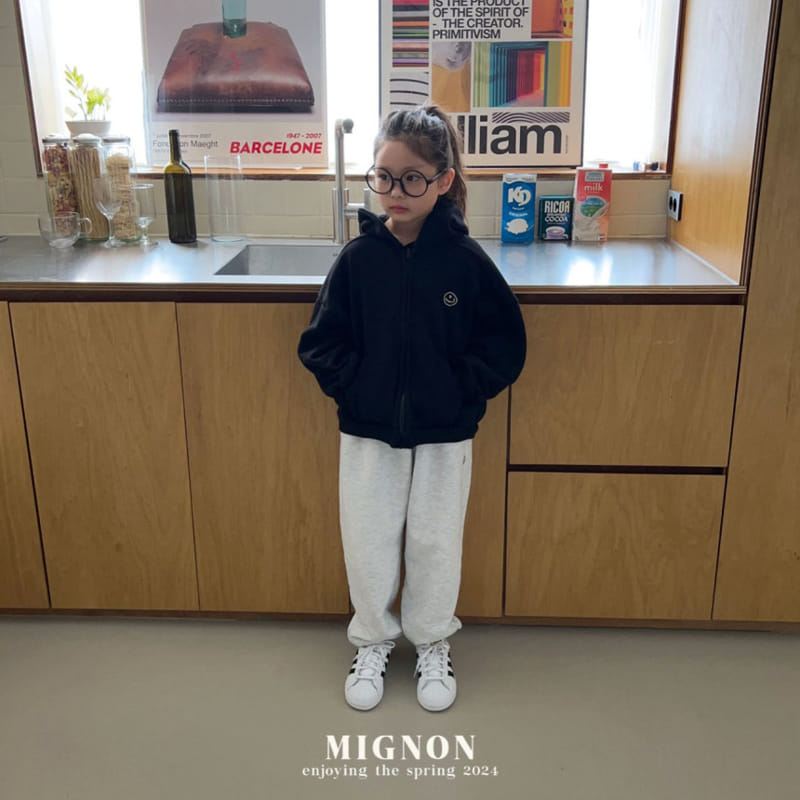Mignon - Korean Children Fashion - #magicofchildhood - Smile Jogger Pants - 10