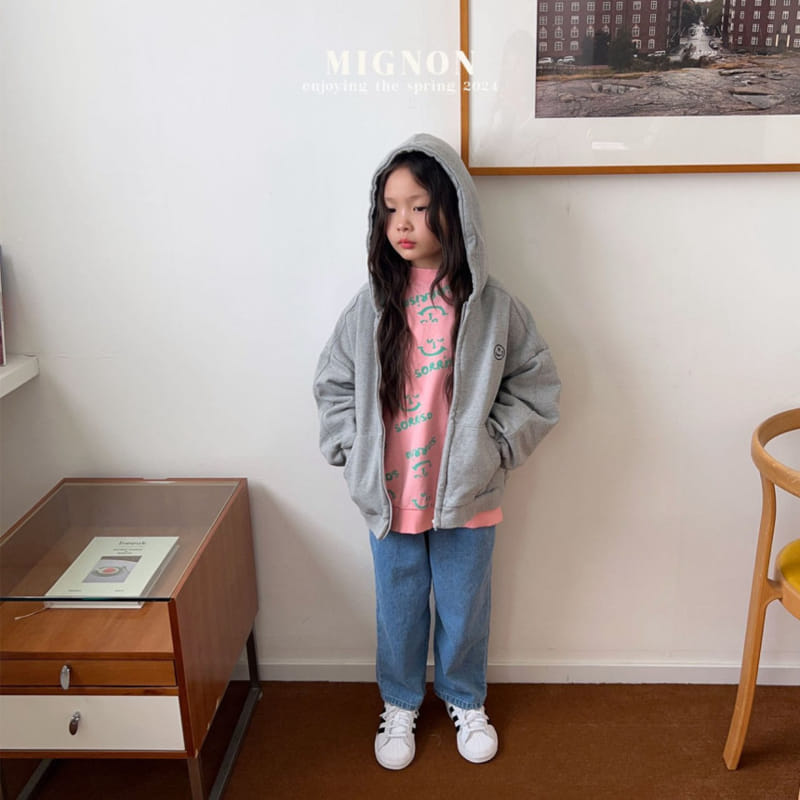 Mignon - Korean Children Fashion - #magicofchildhood - Smile Crop Zip Up - 6