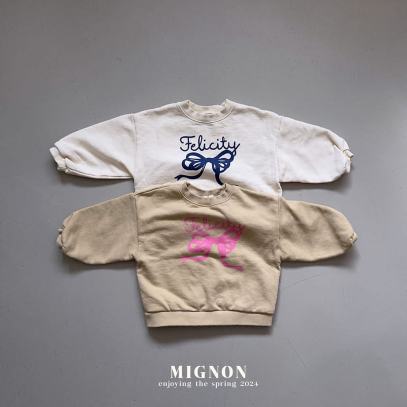 Mignon - Korean Children Fashion - #magicofchildhood - Ribbon Sweatshirt - 4