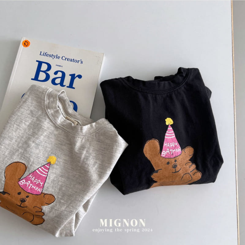 Mignon - Korean Children Fashion - #minifashionista - Birthday Tee - 2