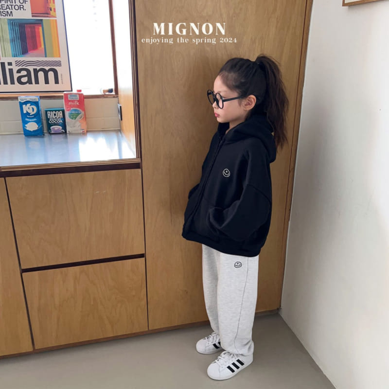 Mignon - Korean Children Fashion - #minifashionista - Smile Jogger Pants - 11