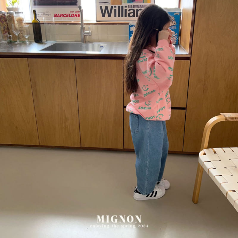 Mignon - Korean Children Fashion - #minifashionista - Face Sweatshirt - 4