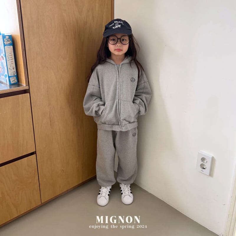 Mignon - Korean Children Fashion - #prettylittlegirls - Smile Crop Zip Up - 8