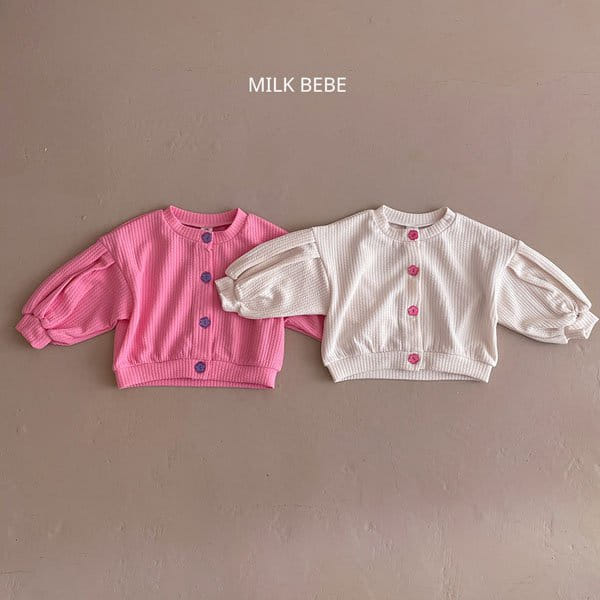 Milk Bebe - Korean Children Fashion - #childrensboutique - Sweety Cardigan