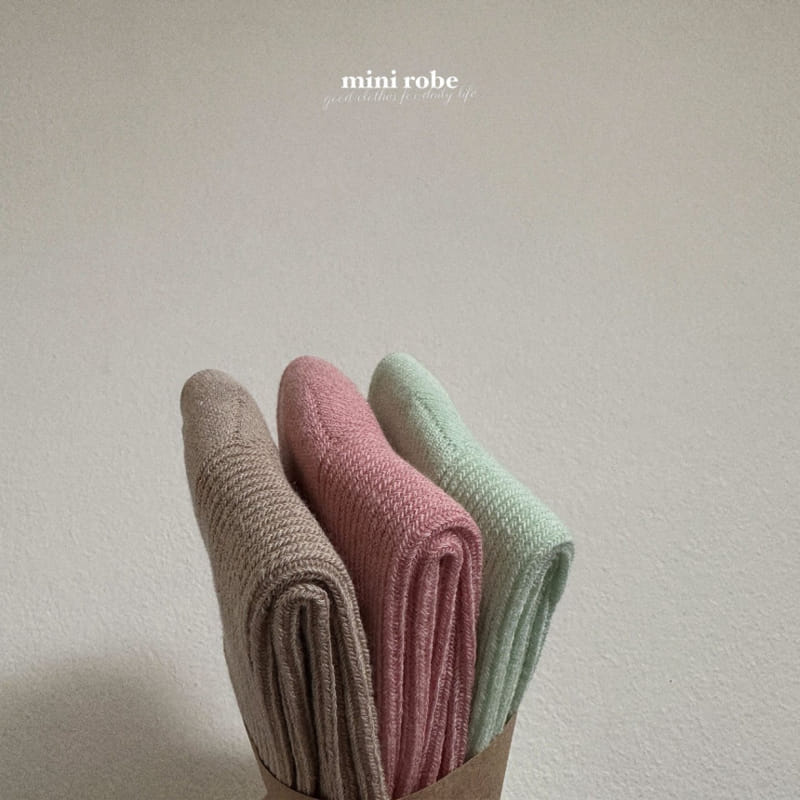 Mini Robe - Korean Baby Fashion - #babyclothing - Cotton Candy Socks Set - 7