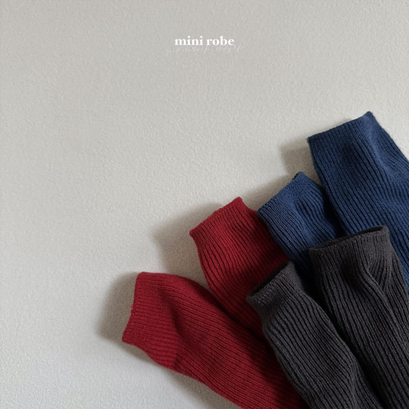 Mini Robe - Korean Baby Fashion - #babyfashion - Vivid Socks Set - 7