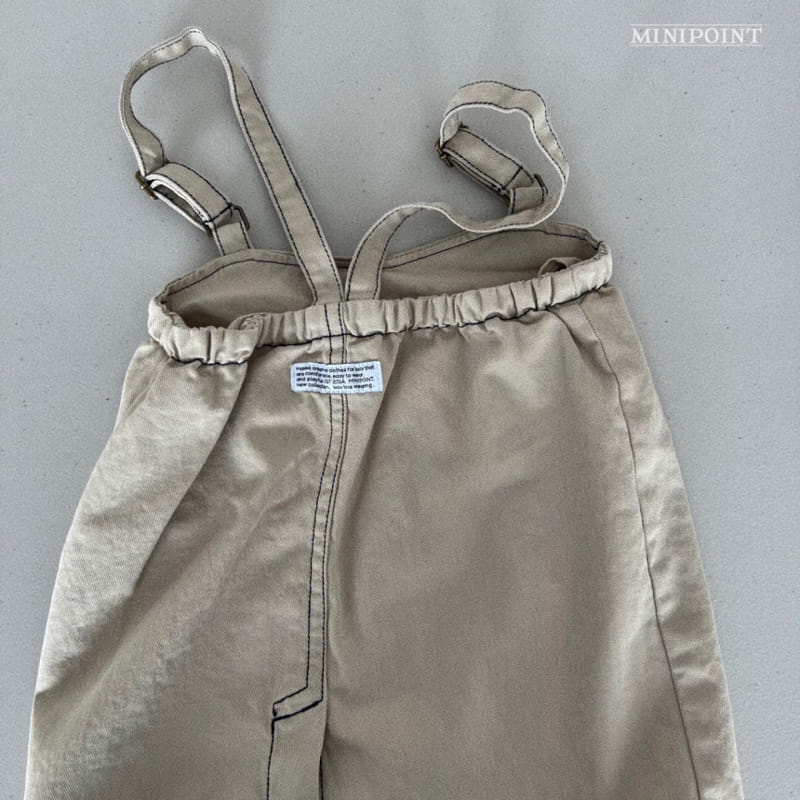 Minipoint - Korean Children Fashion - #designkidswear - Color Stitch One-Piece - 3