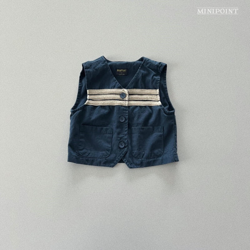 Minipoint - Korean Children Fashion - #discoveringself - Three Line Vest