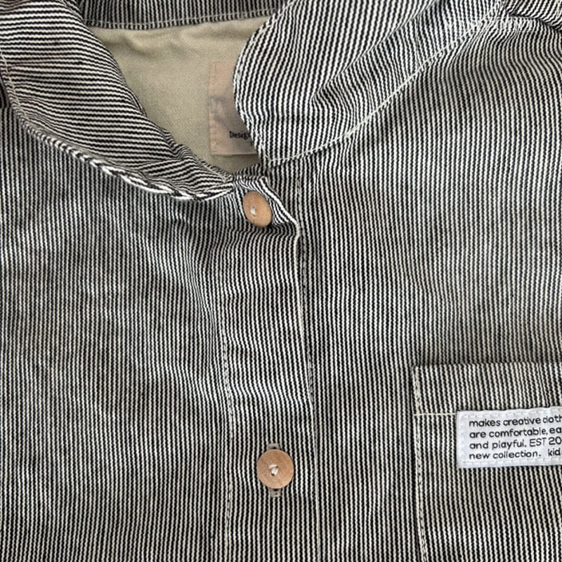Minipoint - Korean Children Fashion - #discoveringself - Wakki Poket Shirt - 4
