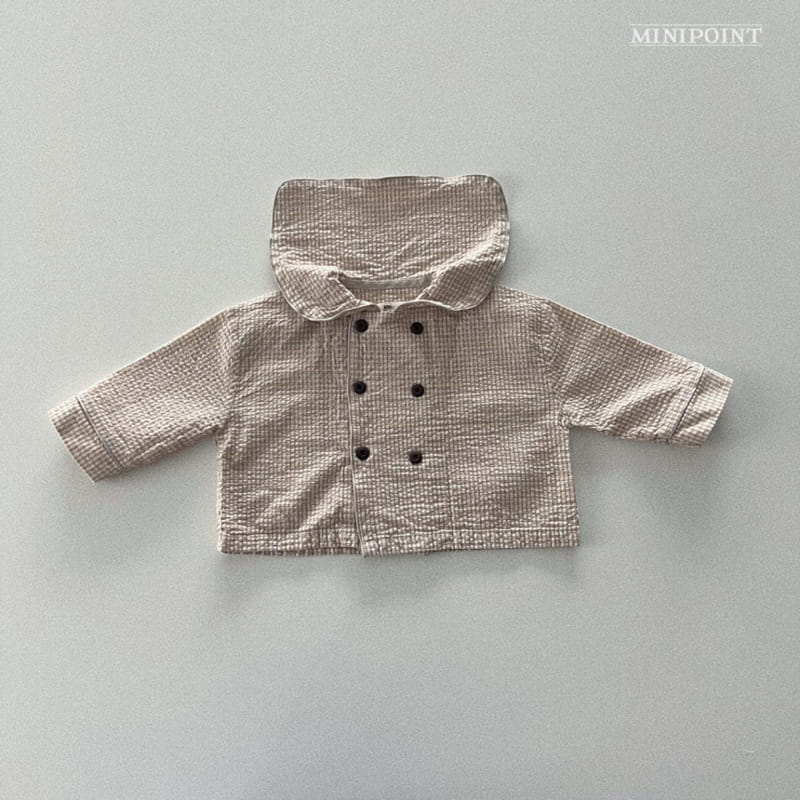 Minipoint - Korean Children Fashion - #kidzfashiontrend - Check Sera Top - 2