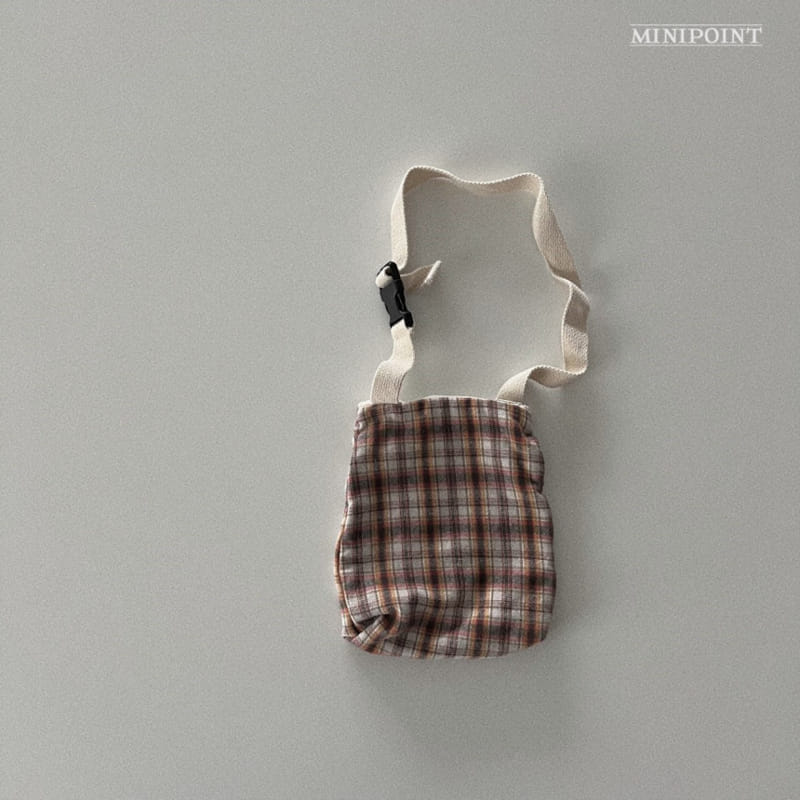 Minipoint - Korean Children Fashion - #prettylittlegirls - Puppy Check Bag