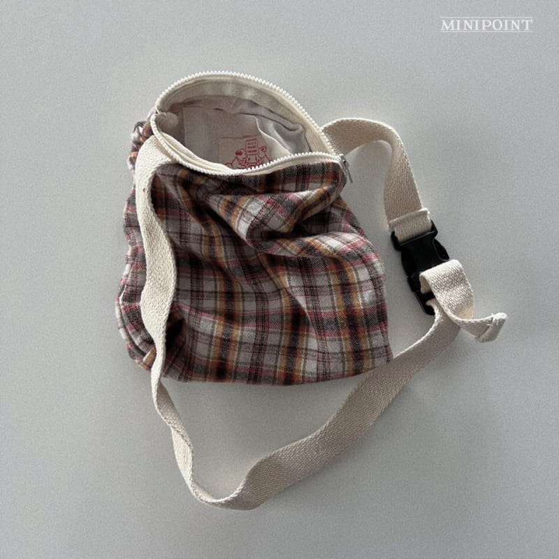 Minipoint - Korean Children Fashion - #todddlerfashion - Puppy Check Bag - 2