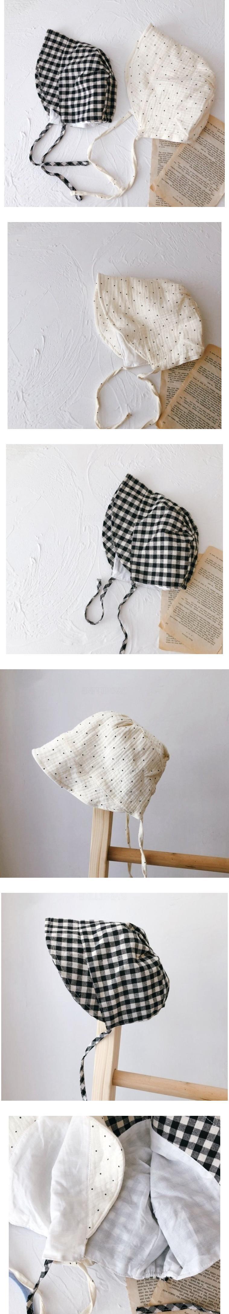 Miso - Korean Baby Fashion - #babyclothing - Lucy Bonnet Hat - 2