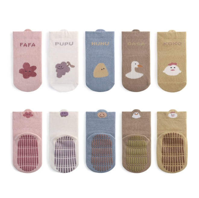 Miso - Korean Baby Fashion - #babyoutfit - Tini Socks - 2