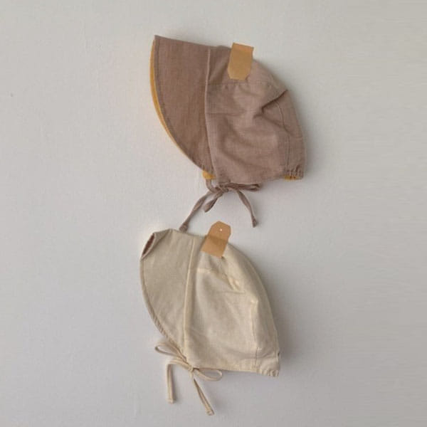 Miso - Korean Baby Fashion - #onlinebabyshop - Mono Bonnet Hat