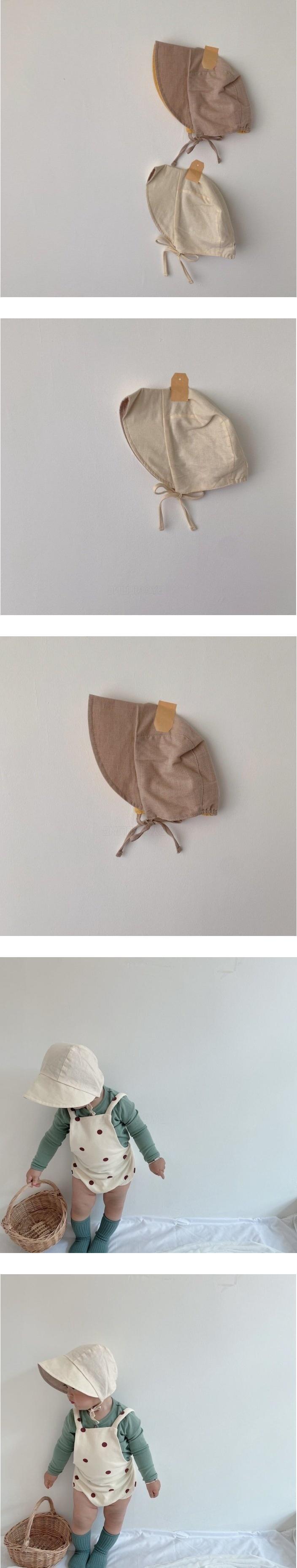 Miso - Korean Baby Fashion - #smilingbaby - Mono Bonnet Hat - 2