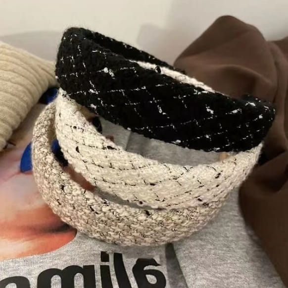 Miso - Korean Children Fashion - #Kfashion4kids - Tweed Hair Band