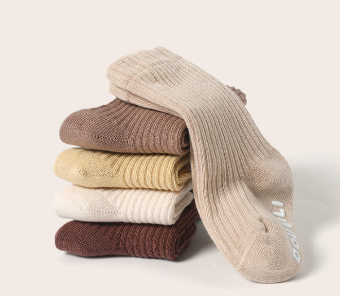 Miso - Korean Children Fashion - #designkidswear - Loose Fit Rib Socks - 2