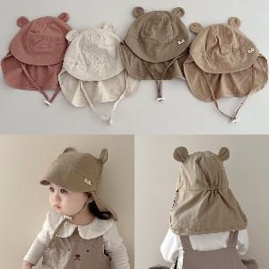 Miso - Korean Children Fashion - #discoveringself - Bear Cape