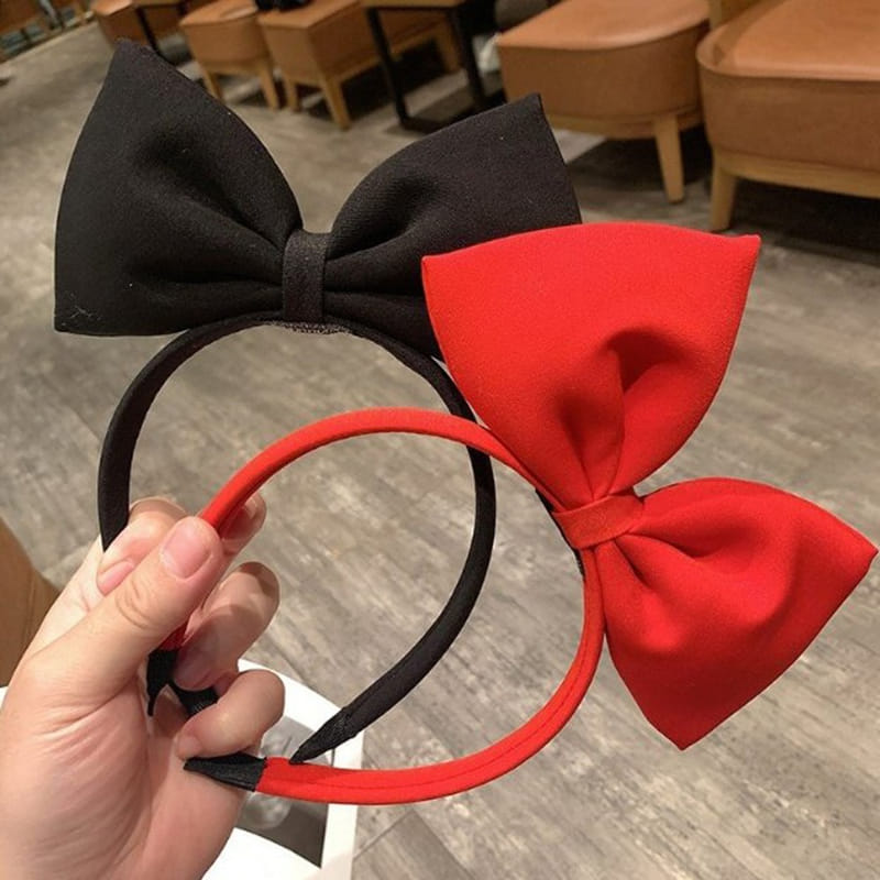 Miso - Korean Children Fashion - #fashionkids - Big Ribbon Hair Band