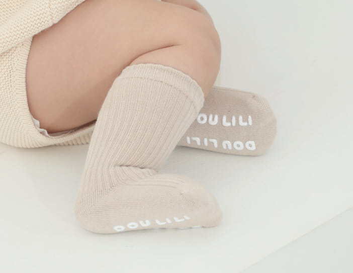 Miso - Korean Children Fashion - #kidsstore - Loose Fit Rib Socks - 6