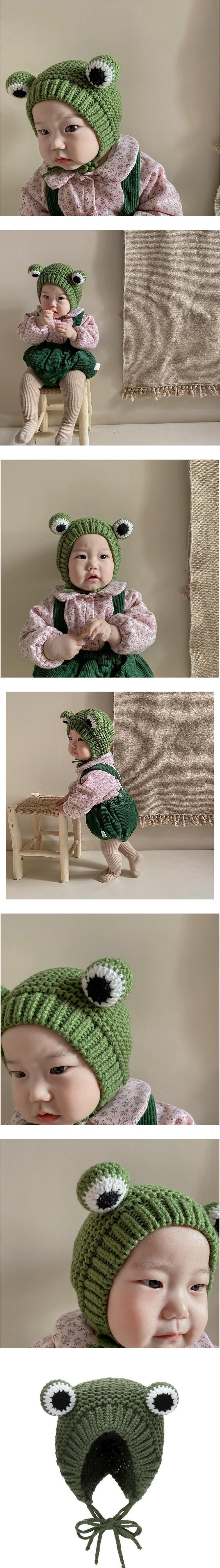 Miso - Korean Children Fashion - #kidzfashiontrend - Frog Hat - 2