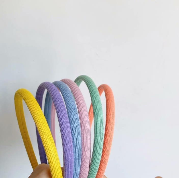 Miso - Korean Children Fashion - #littlefashionista - Simple Hair Band - 11