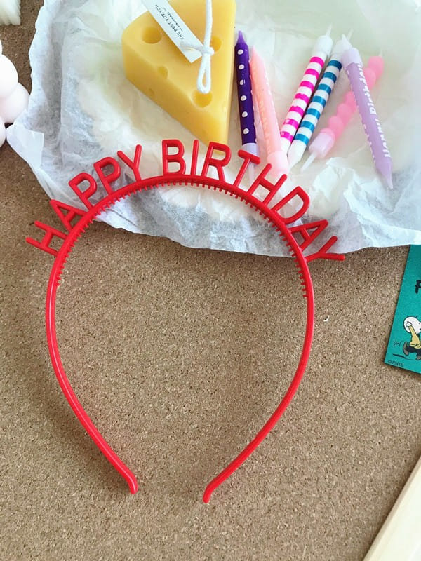 Miso - Korean Children Fashion - #minifashionista - Birthday Hair Band