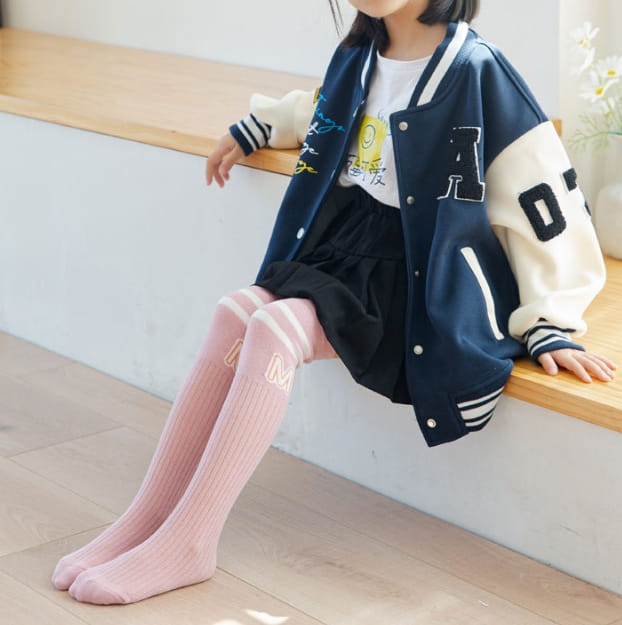 Miso - Korean Children Fashion - #prettylittlegirls - M Line Knee Socks - 9