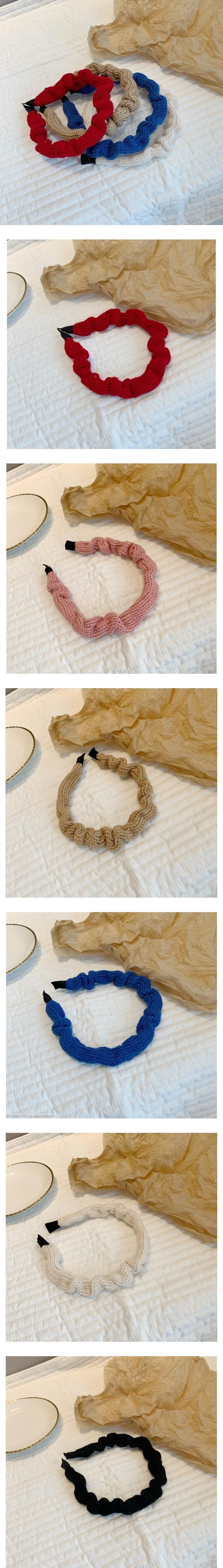Miso - Korean Children Fashion - #todddlerfashion - Mori Knit Hair Band - 2