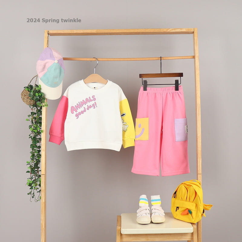 Miso - Korean Children Fashion - #toddlerclothing - Twinkle Pocket Wide Pants - 5