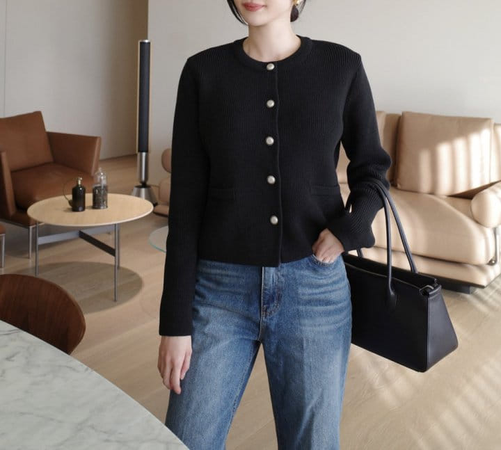 Moani - Korean Women Fashion - #shopsmall - Mollin French Knit Cardigan  