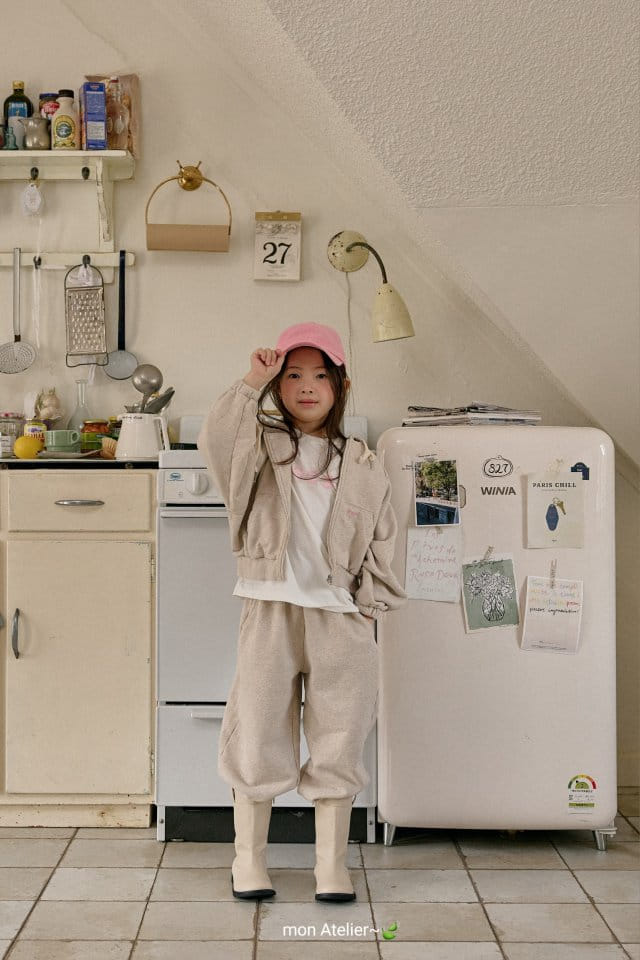 Mon Atelier - Korean Children Fashion - #childofig - Mom Hoody Jumper - 2