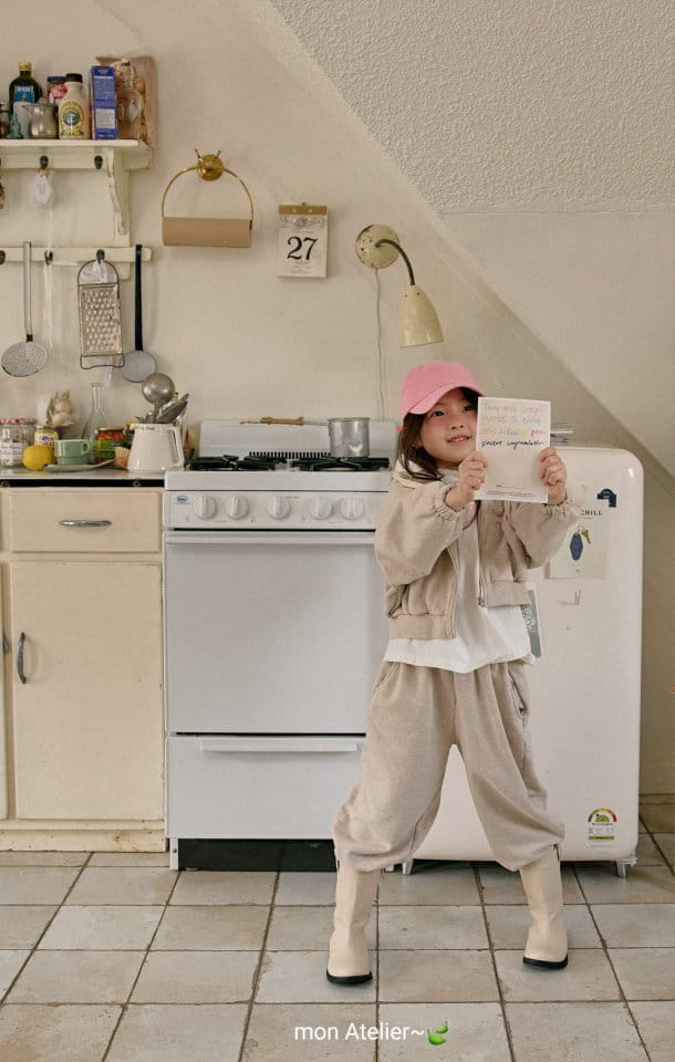 Mon Atelier - Korean Children Fashion - #childrensboutique - Mom Hoody Jumper - 3