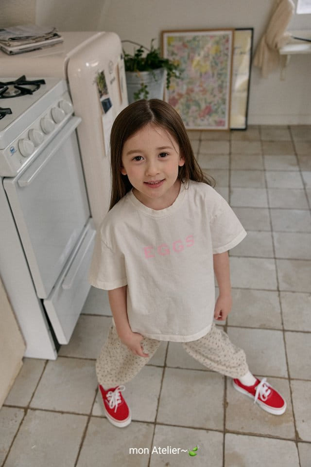 Mon Atelier - Korean Children Fashion - #discoveringself - Waffle Jogger Pants - 7