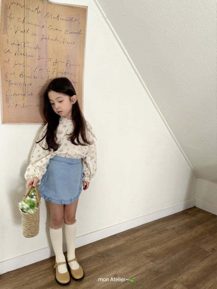 Mon Atelier - Korean Children Fashion - #discoveringself - Lace Frill Blouse - 11