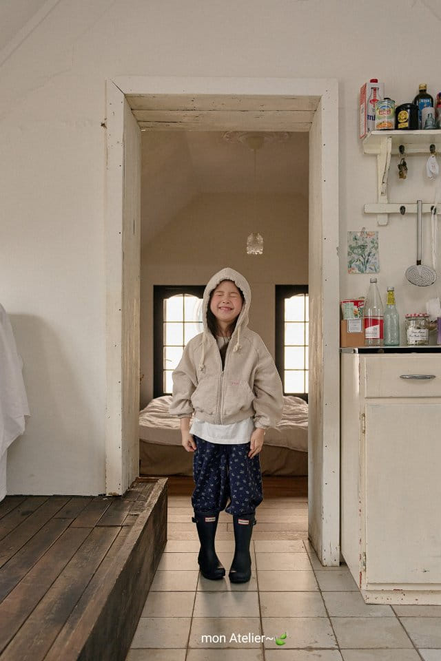 Mon Atelier - Korean Children Fashion - #kidsshorts - Mom Hoody Jumper - 7