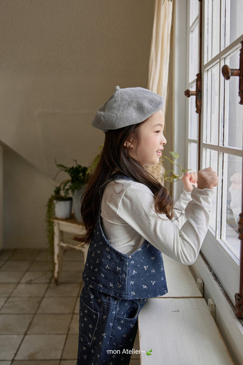 Mon Atelier - Korean Children Fashion - #kidsshorts - Spring Beret - 3