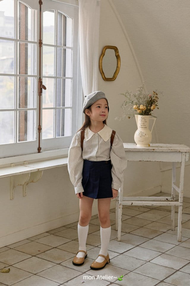 Mon Atelier - Korean Children Fashion - #kidsstore - Sailor Blouse - 2