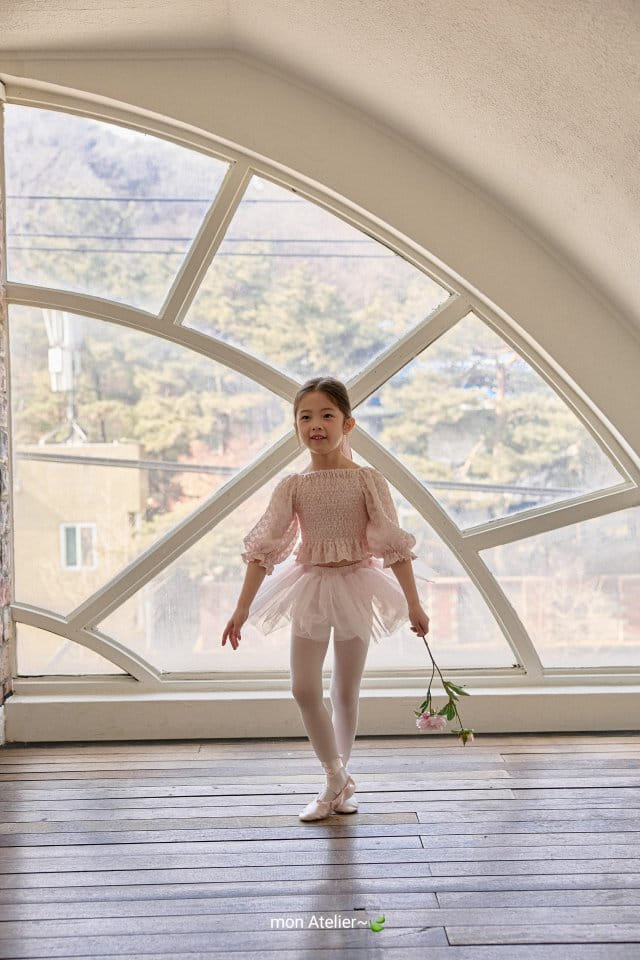 Mon Atelier - Korean Children Fashion - #littlefashionista - Swan Ballet Top Bottom Set - 9