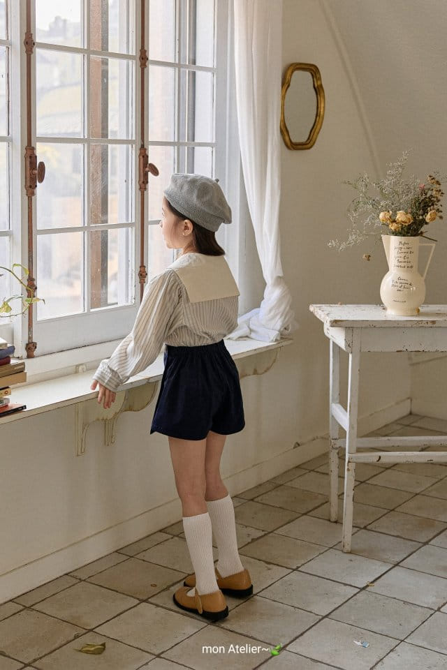 Mon Atelier - Korean Children Fashion - #littlefashionista - Sailor Blouse - 5