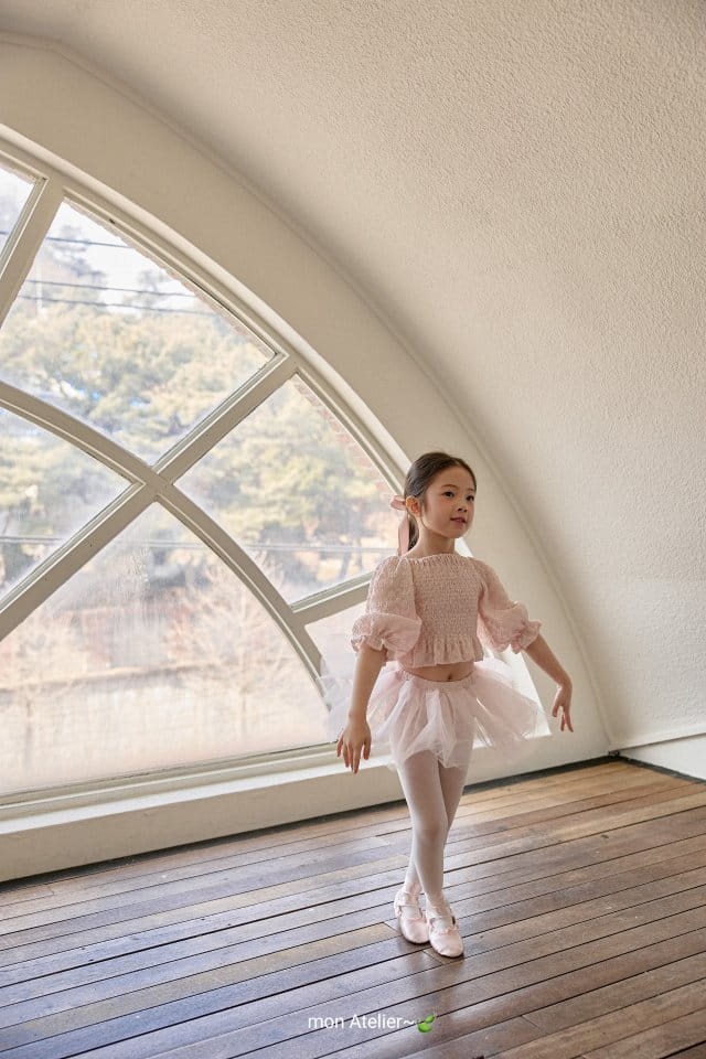 Mon Atelier - Korean Children Fashion - #magicofchildhood - Swan Ballet Top Bottom Set - 10