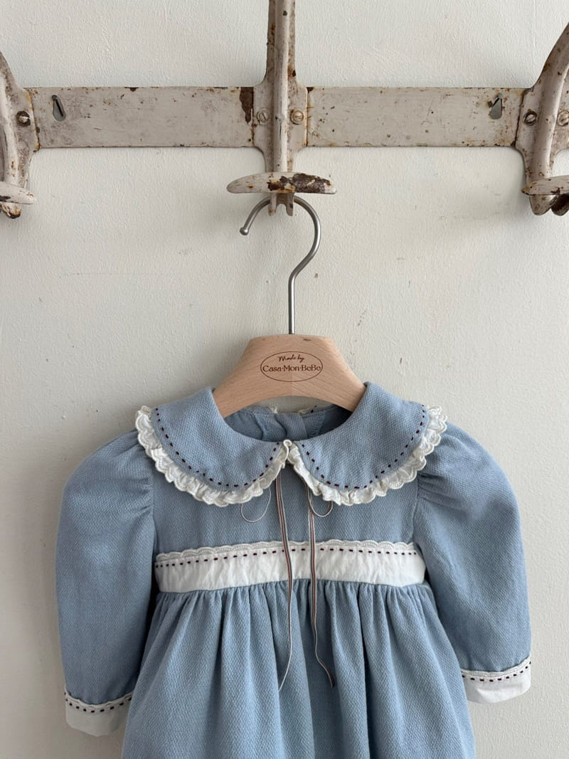 Monbebe - Korean Baby Fashion - #onlinebabyboutique - Cailor Body Suit - 8