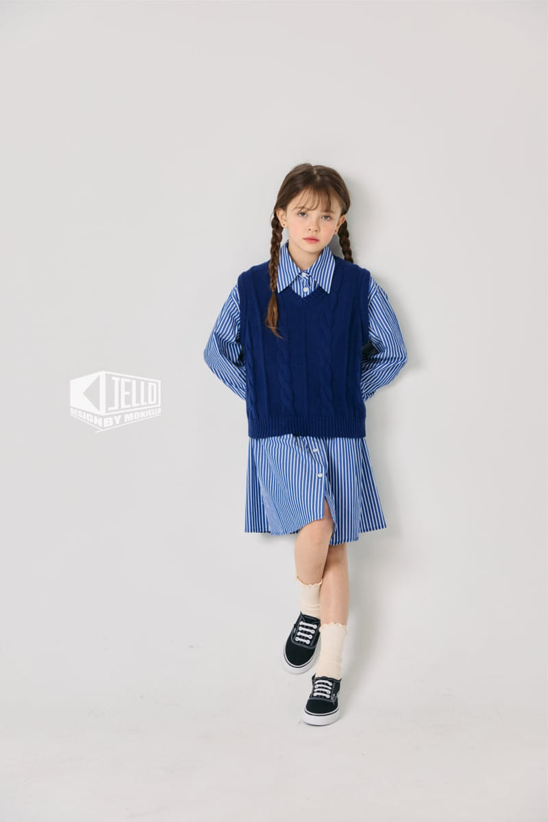 Monjello - Korean Children Fashion - #discoveringself - Lang Vest - 2