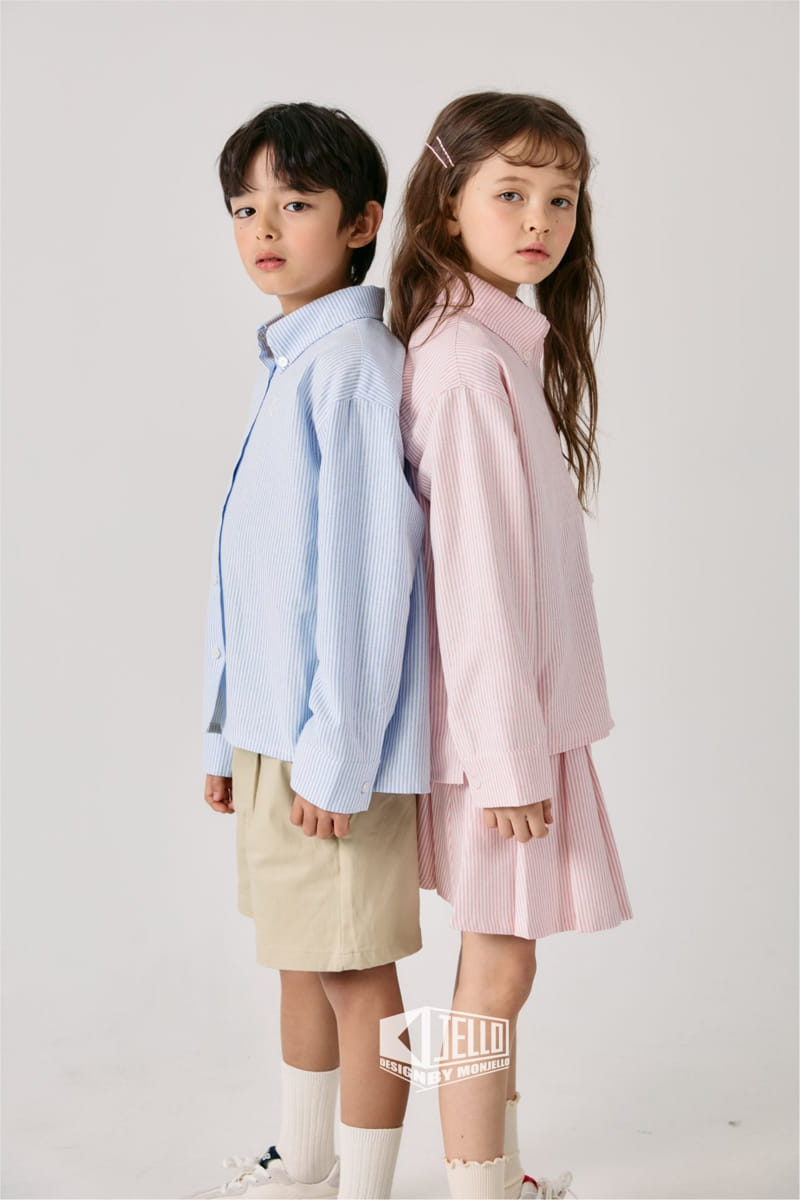 Monjello - Korean Children Fashion - #kidsshorts - Wand School Shirt - 6