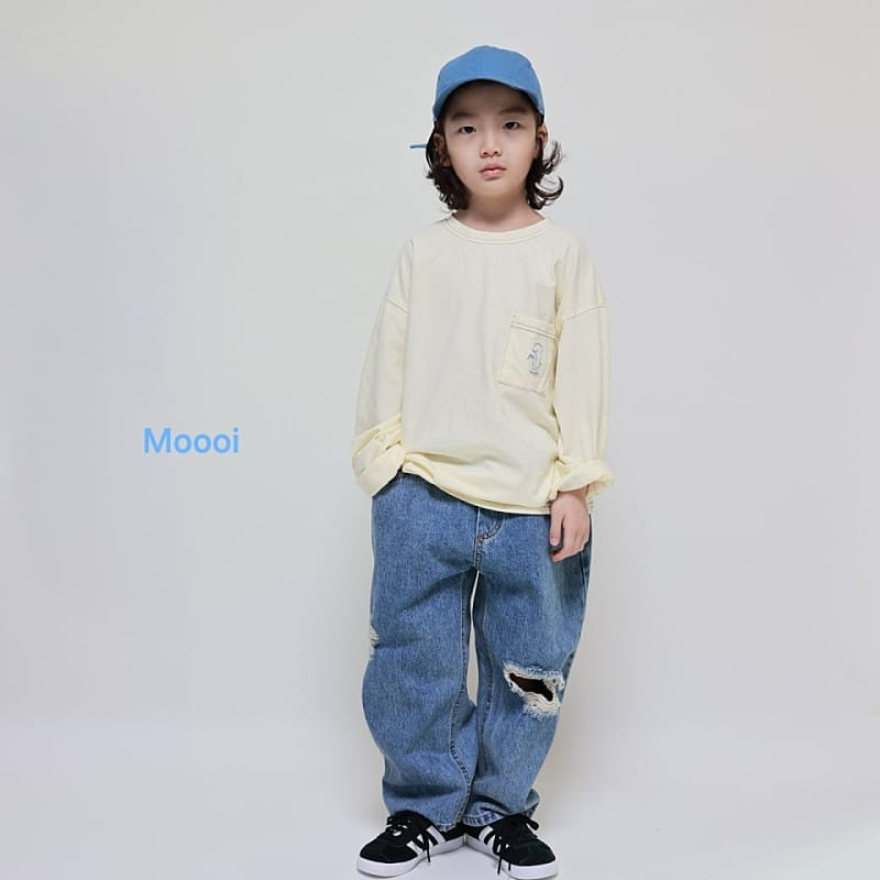 Mooi Store - Korean Children Fashion - #Kfashion4kids - Vintage Denim Pants - 10