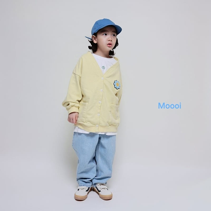Mooi Store - Korean Children Fashion - #childofig - Smile Embroidery Denim - 8