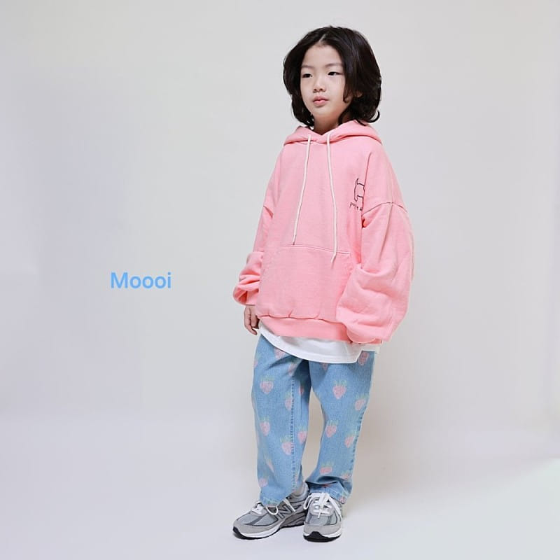 Mooi Store - Korean Children Fashion - #childofig - Strawberry Denim Pants - 3