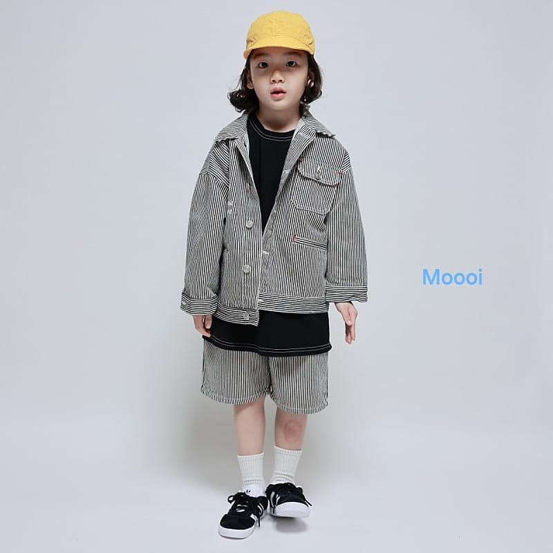 Mooi Store - Korean Children Fashion - #childofig - Hickory Embroidery Denim Jacket - 5